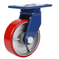 rigid cast iron casters heavy duty caster wheel